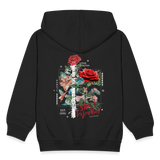 Loreley, Rose, 1st | Kinder Zip Hoodie - Schwarz