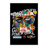 Xizir, Gesicht, 1st | Poster 60x90 cm - Weiß