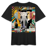 Thanatain, Elefant, 1st | Teenager Bio T-Shirt - Schwarz