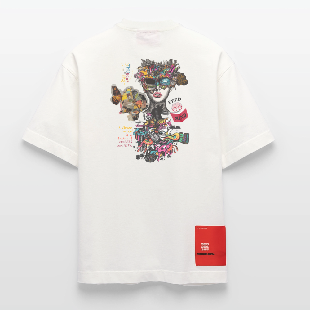 Stormrath, Fantasie, 1st | Heve, Heavyweight Oversized Bio T-Shirt, Unisex - OFF WHITE