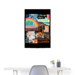 Nyxaris, Windmühle, 1st | Poster 60x90 cm - Weiß
