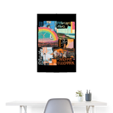 Nyxaris, Windmühle, 1st | Poster 60x90 cm - Weiß