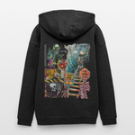Tangaroa , Skelet, 1st | Freshhood, Oversized Unisex Hoodie - Anthrazit