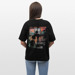 Erosan, Fenster, 1st | Blaster, Oversize Bio T-Shirt, Unisex - Schwarz