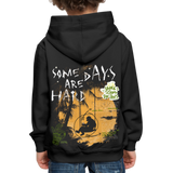 Amphionan, Palmen, 1st | Kinder Hoodie - Schwarz