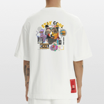 Thorvalis, Bär, 1st | Heve, Heavyweight Oversized Bio T-Shirt, Unisex - OFF WHITE