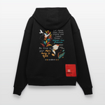 Arwa, Taube, 1st | Heavyweight Oversized Bio Hoodie, Unisex - SOLID BLACK