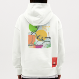 Draganis, Ameisen, 1st | Heavyweight Oversized Bio Hoodie, Unisex - OFF WHITE