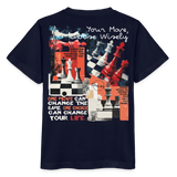 Heraa, Schach, 1st | Kinder Bio T-Shirt - Navy
