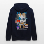 Nerthus, Gesicht, 1st | Cruiser, Unisex Bio-Hoodie - Navy