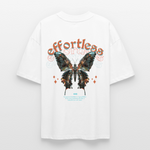 Galaxion, Schmetterling, 1st | Blaster, Oversize Bio T-Shirt, Unisex - Weiß