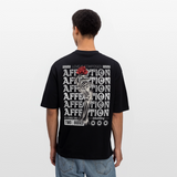 Zeusun, Rose, 1st | Breezy, Oversized Unisex T-Shirt - Schwarz