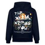 Ereshkigal, Berge, 1st | Cruiser, Unisex Bio-Hoodie - Navy
