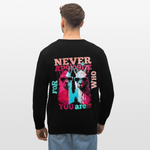 Tenjin, Alpaka, 1st | Roller, Unisex Bio-Sweatshirt - Schwarz