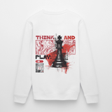 Orionis, Schach, 1st | Roller, Unisex Bio-Sweatshirt - Weiß