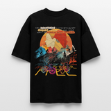 Panos, Fahrrad, 1st | Blaster, Oversize Bio T-Shirt, Unisex - Schwarz