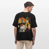 Morian, Leuchtturm, 1st | Blaster, Oversize Bio T-Shirt, Unisex - Schwarz