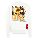 Umbraxion, Sonnenblume, 1st | Heavyweight Oversized Bio Sweater, Unisex - OFF WHITE