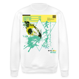 Solvatrix, Schmetterling, 1st | Roller, Unisex Bio-Sweatshirt - Weiß