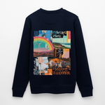 Nyxaris, Windmühle, 1st | Roller, Unisex Bio-Sweatshirt - Navy