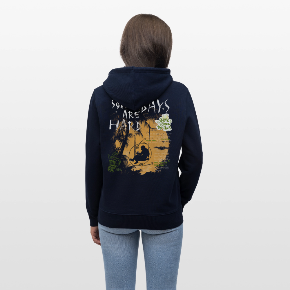 Amphionan, Palmen, 1st | Cruiser, Unisex Bio-Hoodie - Navy