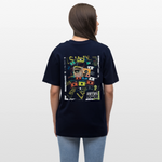 Orphean, Reh, 1st | Essential, Relaxed Fit Unisex Bio T-Shirt - Navy