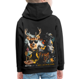Orphean, Reh, 1st | Kinder Hoodie - Schwarz