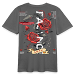 Hephani, Schlange, 1st | Teenager Bio T-Shirt - Anthrazit