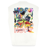 Tenebris, Schmetterling, 1st | Heavyweight Oversized Bio Tank Top, Unisex - OFF WHITE