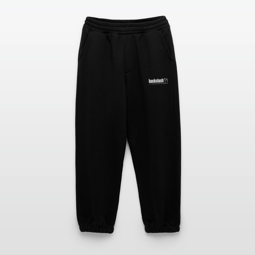 Heavyweight Organic Jogginghose Made in EU - SOLID BLACK