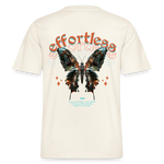 Galaxion, Schmetterling, 1st | Essential, Relaxed Fit Unisex Bio T-Shirt - Naturweiß 