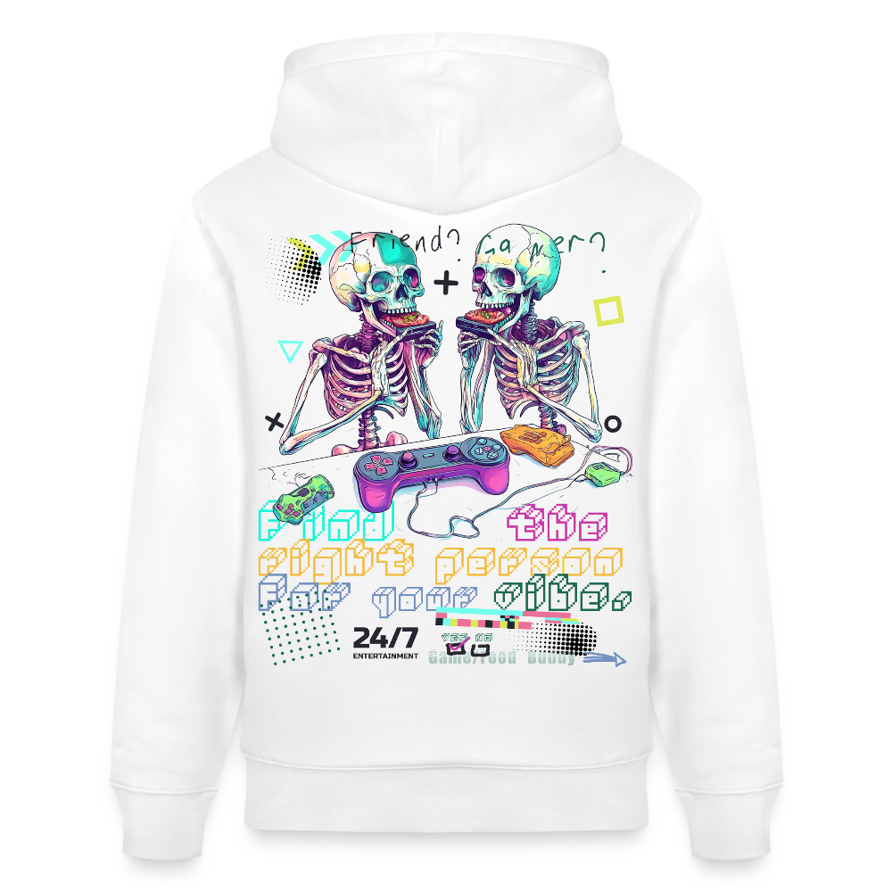 Malakar, Gaming, 1st | Cruiser, Unisex Bio-Hoodie - Weiß
