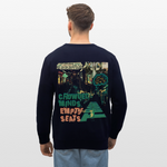 Gaian, U-Bahn, 1st | Roller, Unisex Bio-Sweatshirt - Navy
