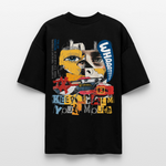 Kronan, Gesicht, 1st | Blaster, Oversize Bio T-Shirt, Unisex - Schwarz