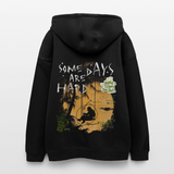 Amphionan, Palmen, 1st | Freshhood, Oversized Unisex Hoodie - Schwarz