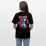 Tenjin, Alpaka, 1st | Essential, Relaxed Fit Unisex Bio T-Shirt - Schwarz