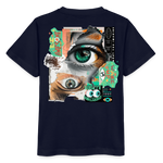 Siegfried, Augen, 1st | Kinder Bio T-Shirt - Navy