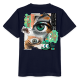Siegfried, Augen, 1st | Kinder Bio T-Shirt - Navy