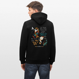 Arwa, Taube, 1st | Cruiser, Unisex Bio-Hoodie - Schwarz