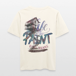 Ignisvar, Haus, 1st | Essential, Relaxed Fit Unisex Bio T-Shirt - Naturweiß 