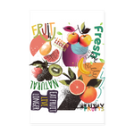 Xerathis, Obst, 1st | Poster 20x30 cm - Weiß