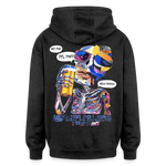 Vorthalos, Skelet, 1st | Freshhood, Oversized Unisex Hoodie - Anthrazit