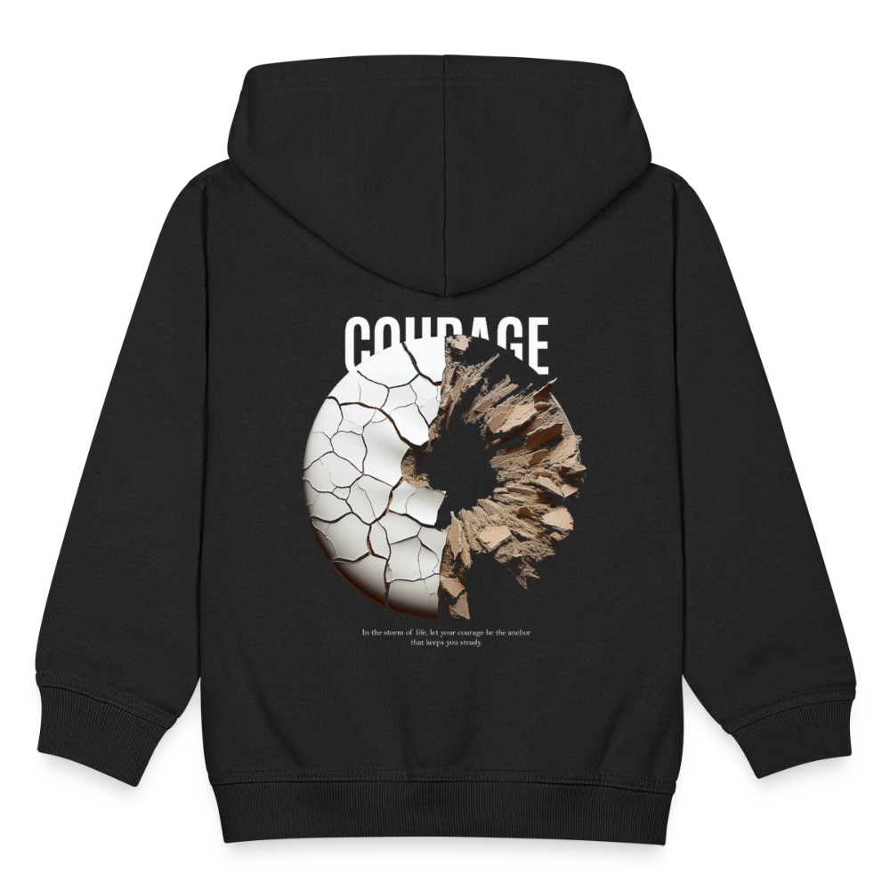 Şêwqî, Donut, 1st | Kinder Zip Hoodie - Schwarz