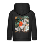 Eldrathis, Fahrrad, 1st | Kinder Zip Hoodie - Schwarz