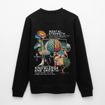 Selenian, Fitness, 1st | Roller, Unisex Bio-Sweatshirt - Schwarz