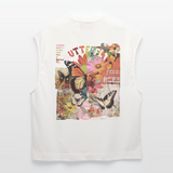 Azaroth, Schmetterling, 1st | Heavyweight Oversized Bio Tank Top, Unisex - OFF WHITE