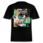 Siegfried, Augen, 1st | Essential, Relaxed Fit Unisex Bio T-Shirt - Schwarz