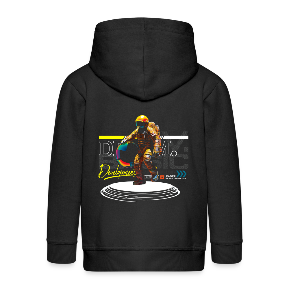 Şevrê, Astronaut, 1st | Kinder Zip Hoodie - Schwarz