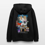 Nerthus, Gesicht, 1st | Freshhood, Oversized Unisex Hoodie - Schwarz