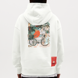 Eldrathis, Fahrrad, 1st | Heavyweight Oversized Bio Hoodie, Unisex - OFF WHITE